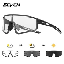 Photochromic Sunglasses Women Sports Riding Bicycle Glasses Men Cycling Eyewear