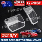 <!--F#f_0-->2PCS Car Foot Pedal Cover Non-Slip Brake Pedal Pad for Tesla Model 3 Y AU<!--F/-->