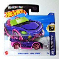 Hot Wheels - Monster High Ghoul Mobile - Hw Screen Time 2025 - HYW61