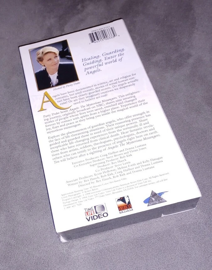 VHS Time Life Presents Angels The Mysterious Messengers 1994 Patty Duke Hosts - Image 2 of 2