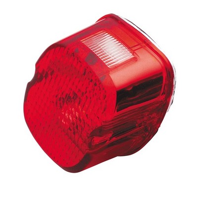 Bikers Choice Laydown Tail Lamp - License Plate Light Facing Up - Red - 160624