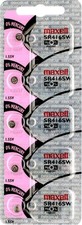 Maxell 337 SR416SW SB-A5 Silver Oxide Watch Battery 1.55v Blister Packed 5 Batt
