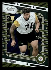 2024 Panini Absolute #120 Troy Fautanu Rookie Pittsburgh Steelers