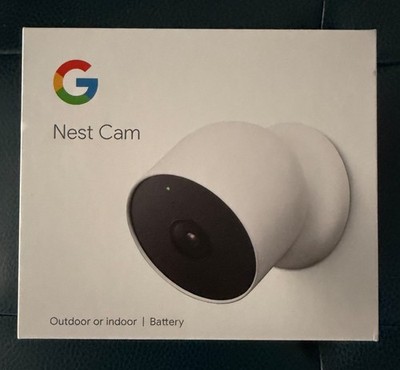 Google Nest Cam Outdoor or Indoor Battery 2nd Generation White