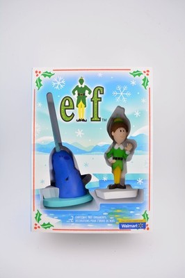 Elf: Buddy the Elf & Narwhal (2025) Hallmark Christmas Ornaments