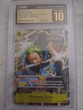 2026 ONE PIECE STARTER DECK ST29-EGGHEAD ALTERNATE ART #014 RORONOA ZORO PSA 10