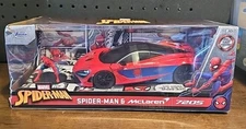 Jada Toys Hollywood Rides: Spider-Man & McLaren 720S 1/24 Scale Read