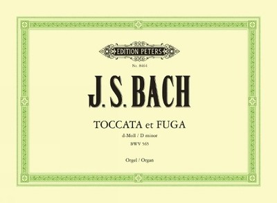 `Bach, Johann Sebasti` Toccata & Fugue In D Minor Bwv 565 F (UK IMPORT) Book NEW