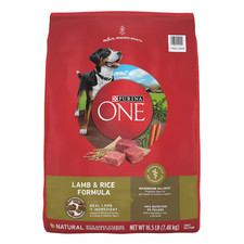Purina ONE Adult Lamb and Rice Dog Food 16.5-lb