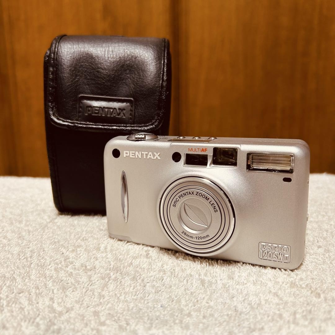 Pentax ESPIO 120SW II 35mm Film Camera with Case Used | eBay