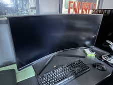 Samsung Odyssey G5 LC34G55TWWRXXU 34" 1000R Curved Gaming Monitor - 165Hz, 1ms,