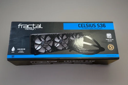 Fractal Design Celsius S36 liquid FD-WCU-CELSIUS-S36-BK - Picture 1 of 7