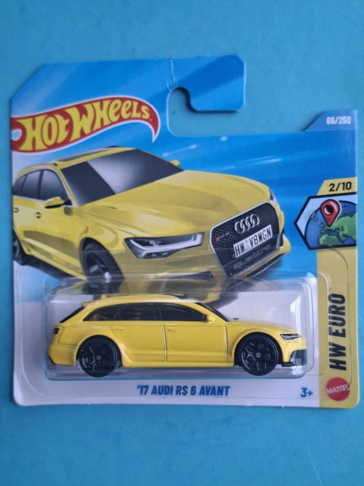 17 Audi RS 6  Avant 66 🔥  1:64 Hot wheels 2026 RS6 HW Euro - Photo 1/1