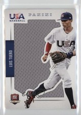 2015 USA Baseball Box Set 15U National Team Jumbo Jerseys /49 Luis Tuero 0y9z