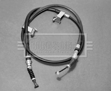 Borg & Beck BKB2075 Rear Right Handbrake Cable Fits Mazda 323 C F P S BC1D44410B