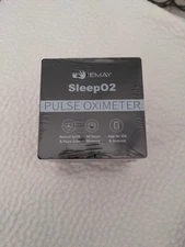 EMAY SleepO2 Wrist Recording Pulse Oximeter Continuous Oxygen Monitor Tracking
