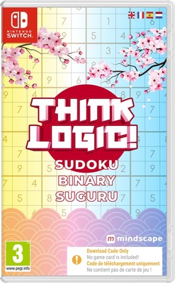 Think Logic! Sudoku - Binary - Suguru (Code-in-a-b (Nintendo Switch) (UK IMPORT)