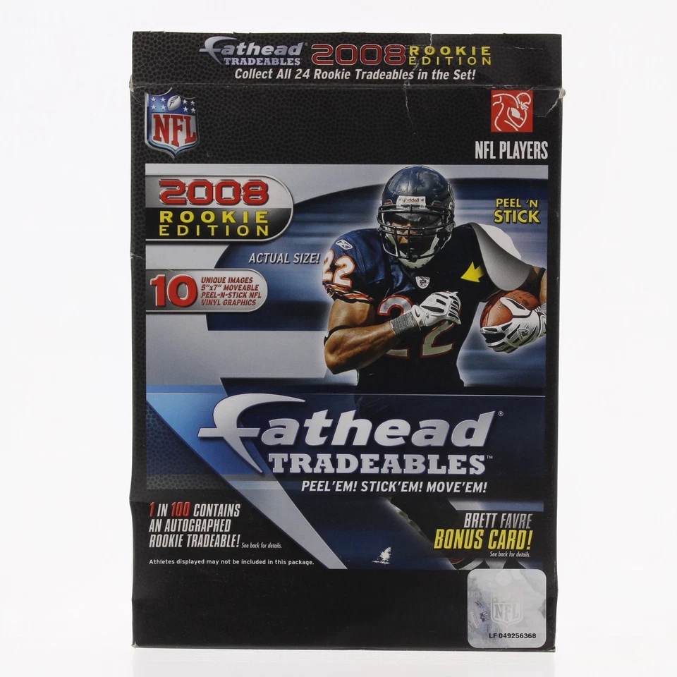 Calcomanía de pared Joe Flacco Jugador Más Valioso Baltimore Ravens NFL 2008 Novato Fathead 5"x7" Foto 3 de 3