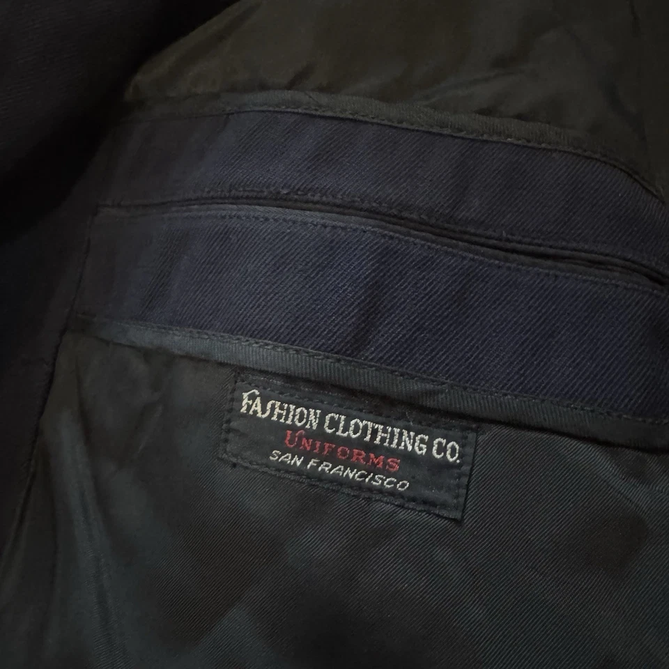 Chaqueta Ricky de Bombero De Colección Hecha en EE. UU. Ajuste Recortado Acolchada Forrada Para Hombres M 42R Foto 4 de 4