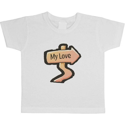 ''My Love Sign'' Kinder / Kinder T-Shirts Baumwolle (TS055669)