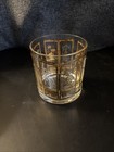 MCM Culver Glass 22KT Gold Asian Theme Raised Panel Relief Rocks Glass — photo 7
