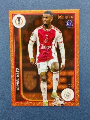 Jorel Hato Rookie Topps Merlin Orange /25 Ajax
