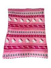 Hello Kitty Plush Holiday Blanket 50x60