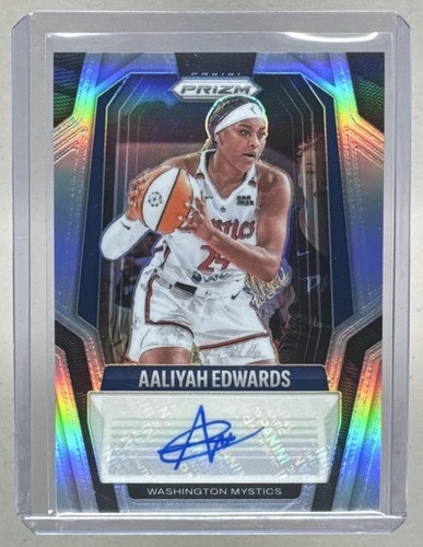 Aaliyah Edwards 2025 Panini Prizm Aaliyah Edwards Auto