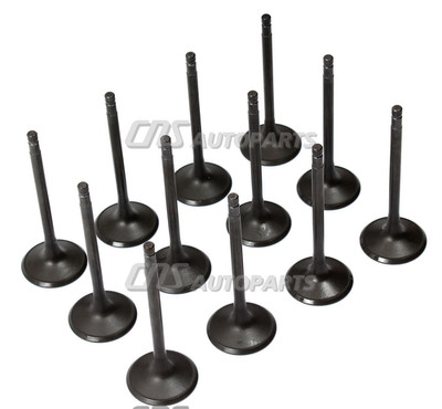 12Pack Intake Valves Fits 03-14 Infiniti G35 FX35 I35 M35 Nissan VQ35DE VQ40DE