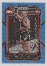 2023 Panini Prizm UFC Blue Wave Prizm Molly McCann #114 12zt