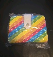 Cartera Loungefly Disney Minnie Mouse Arco Iris Lentejuelas