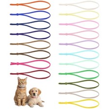 Stretchy Puppy Collars, Adjustable Identification Loops for Newborn Puppies