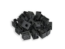 RackGold  M6 Slideon Cage Nuts 25 Pack USA Made