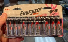 Energizer Max AA 24 Pack Batteries Factory Sealed Exp 2036 Ready to Ship!!!
