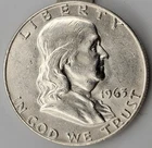 1963 P Philadelphia Mint Franklin Half Dollar Nice Looks Uncirculated
