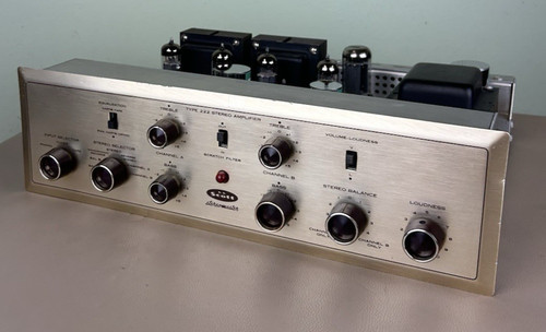 SCOTT 222 STEREO TUBE AMPLIFIER NICE 