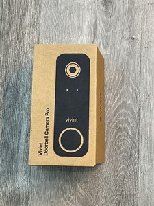 Caméra de sonnette de porte Vivint Pro Gen 2 VS-DBC350-WHT Sonnette de porte vidéo intelligente Nouveau
