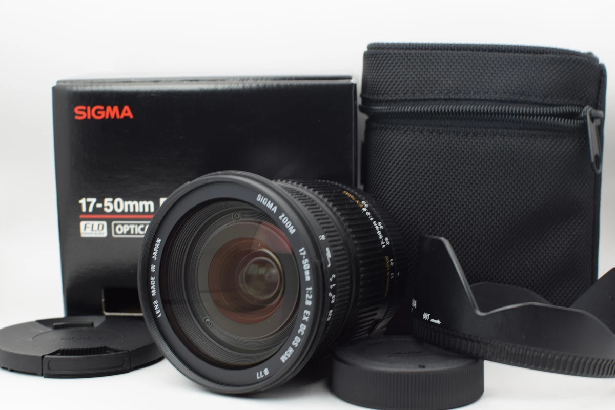 25+ Sigma Nikon F Camera Lenses 17-50mm Focal for sale | Updated