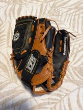 franklin-rtp-baseball-glove-4603-10-black-brown-leather-with-durabond-lacing-