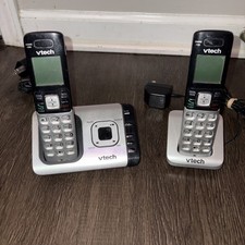 VTech CS6729-2 DECT 6.0 Cordless Phone System w/ Answering Machine 2 Handsets Op