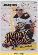 2023 Upper Deck Credentials Highly Anticipated Pavel Mintyukov #HA-17 READ 0qr0