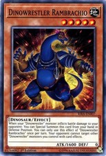 Yu-Gi-Oh TCG RIRA-EN007 C Dinowrestler Rambrachio Rising Rampage