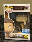 Funko Pop! Supernatural Castiel #1840 Glow in the Dark Toy Temple Exclusive NEW