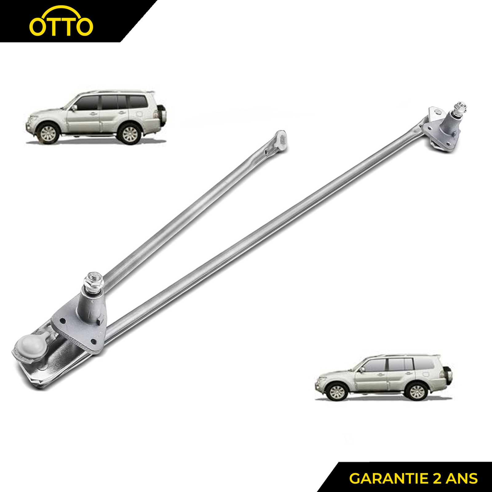 Tringlerie essuie-glace Mitsubishi Pajero idéale pour affronter les trajets d'hiver