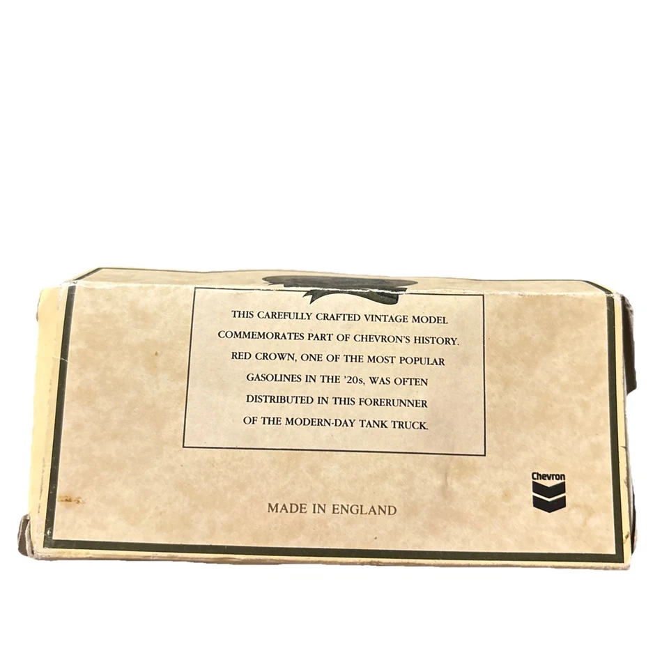 Vintage Lledo 1920 Ford Model T Red Crown Gasoline Standard Oil Die-Cast NIB - Image 2 of 3
