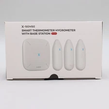 X-SENSE Smart Thermometer Hygrometer with Base Station STH54 STH51 New Open Box