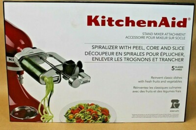 KitchenAid KSM1APC Spiralizer Attachment For Stand Mixer NEW KitchenAid KSM1APC Spiralizer Attachment For Stand Mixer NEW