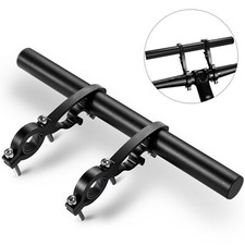 Handlebar Extension Mount Bicycle Handle Bar Bracket Extender Bike Lamp Holder
