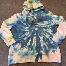 Fanatics custom tie dye Penn State hoodie sweatshirt nittany lions adult M