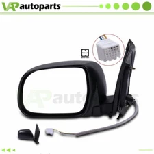 Power Side Mirror Manual Fold Driver Left LH For 2004-2010 Toyota Sienna